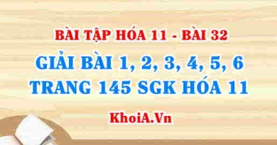 Bài tập Ankin: Giải bài tập 1, 2, 3, 4, 5, 6 trang 145 SGK Hóa 11 bài 32